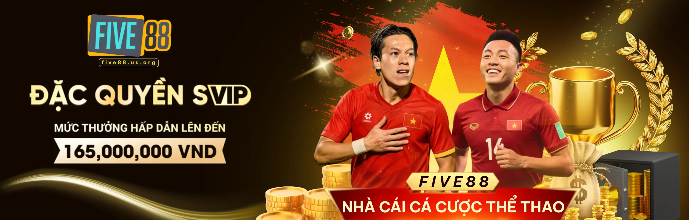 banner thể thao five88 2026