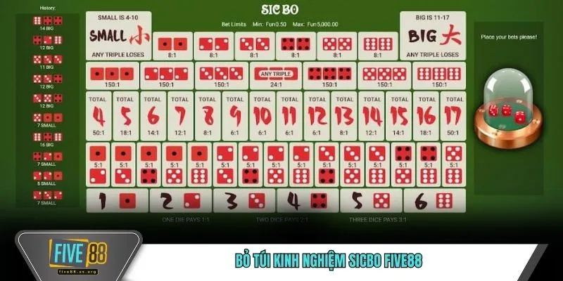 Kinh Nghiệm Sicbo FIVE88 Giúp Bạn Đọc Cầu Chuẩn 100% 4 Bỏ túi kinh nghiệm sicbo FIVE88