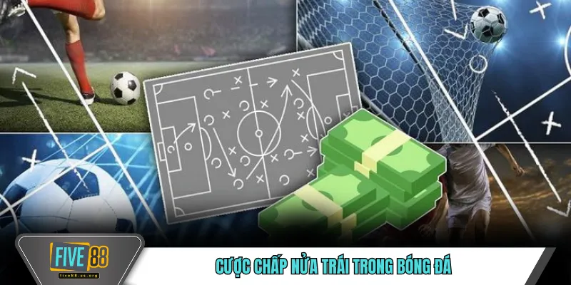 Kèo Châu Á FIVE88 – Khái Niệm Và Cách Hiểu Cơ Bản 3 Cược chấp nửa trái trong bóng đá