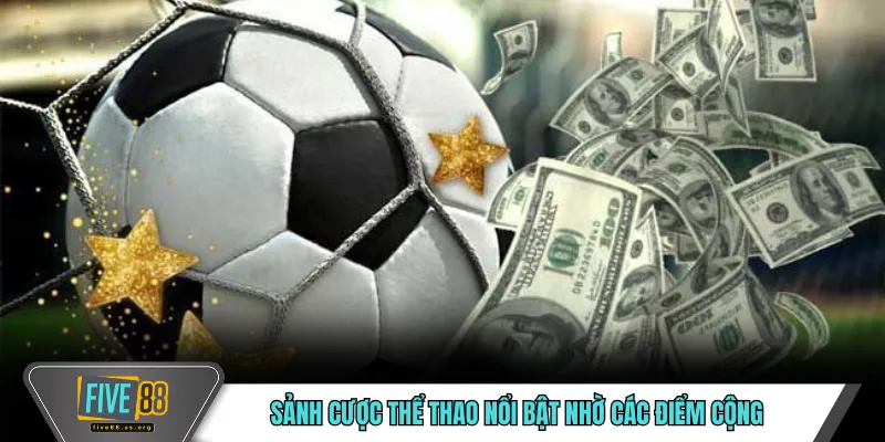 Cá Cược Thể Thao FIVE88 – Trải Nghiệm Cá Cược Toàn Diện 4 Sảnh cược thể thao nổi bật nhờ các điểm cộng