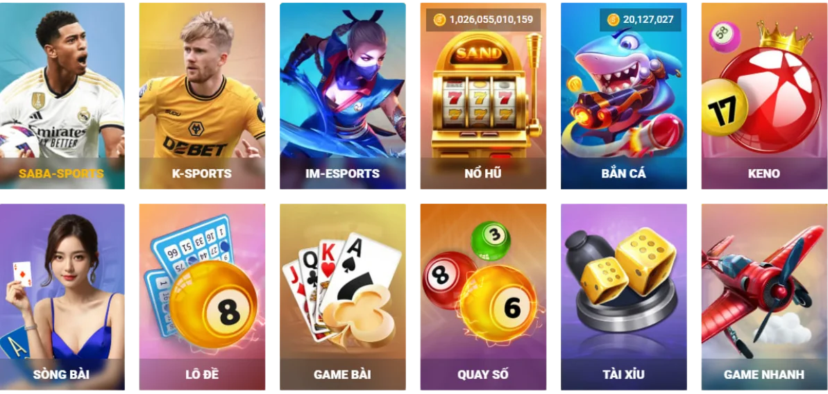 tổng hợp các trò chơi